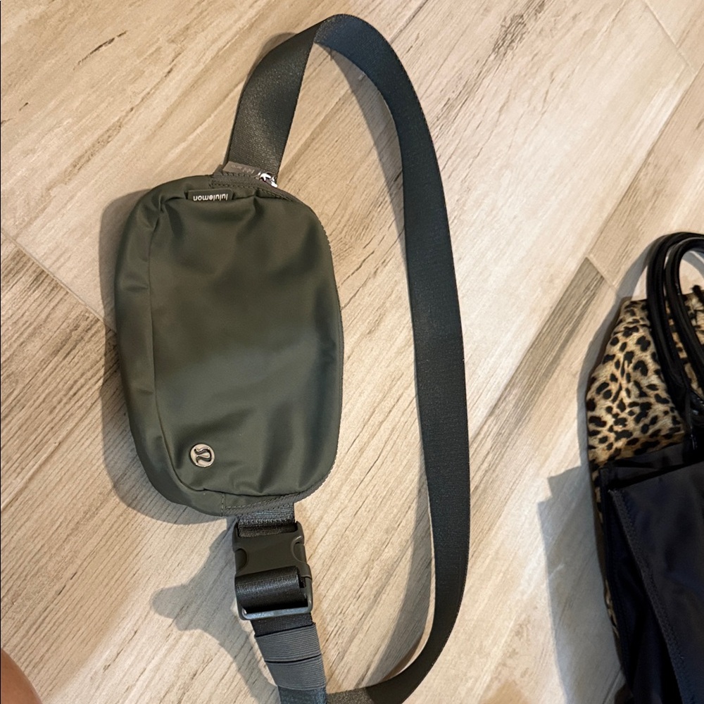 lululemon athletica grey Belt Bag